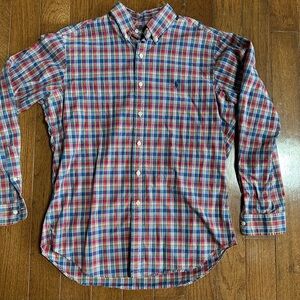 Ralph Lauren Red and Blue Plaid Shirt